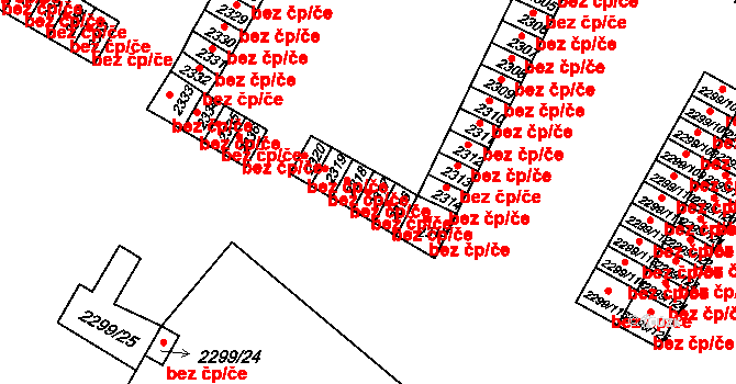Česká Lípa 39730298 na parcele st. 2317 v KÚ Česká Lípa, Katastrální mapa