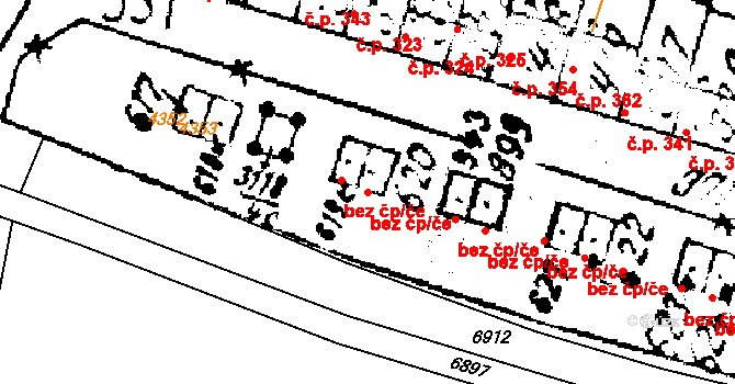 Němčice nad Hanou 42306299 na parcele st. 620 v KÚ Němčice nad Hanou, Katastrální mapa