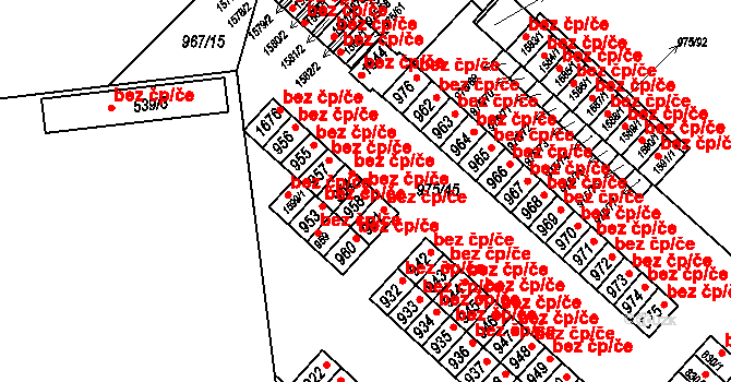 Votice 39388301 na parcele st. 958 v KÚ Votice, Katastrální mapa