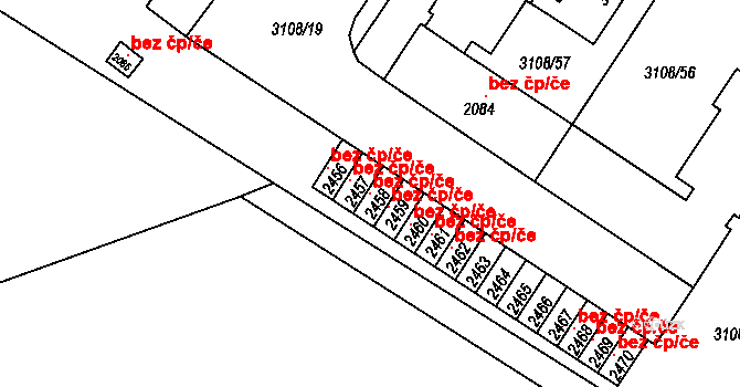 Lomnice nad Popelkou 147523303 na parcele st. 2458 v KÚ Lomnice nad Popelkou, Katastrální mapa