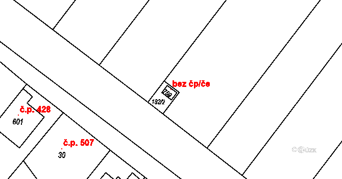 Držovice 102847304 na parcele st. 759 v KÚ Držovice na Moravě, Katastrální mapa