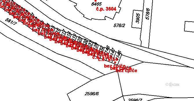 Havlíčkův Brod 1164 na parcele st. 5632 v KÚ Havlíčkův Brod, Katastrální mapa