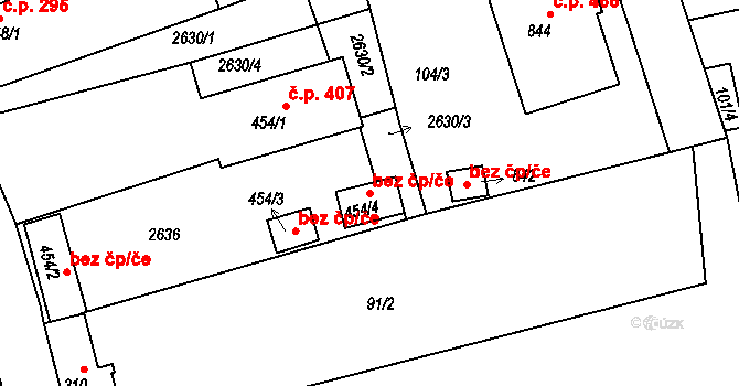 Golčův Jeníkov 38673304 na parcele st. 454/4 v KÚ Golčův Jeníkov, Katastrální mapa