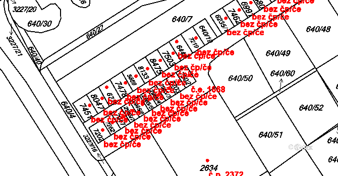 Kroměříž 42456304 na parcele st. 2965/3 v KÚ Kroměříž, Katastrální mapa