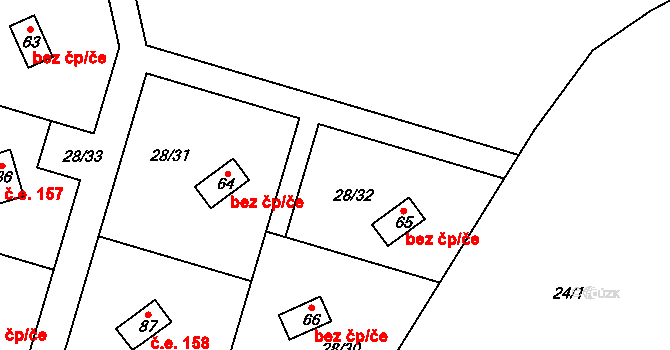 Malý Ratmírov 154, Blažejov, Katastrální mapa
