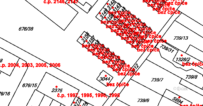 Dvůr Králové nad Labem 44915306 na parcele st. 3160 v KÚ Dvůr Králové nad Labem, Katastrální mapa