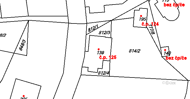Horní Krupka 11, Krupka, Katastrální mapa