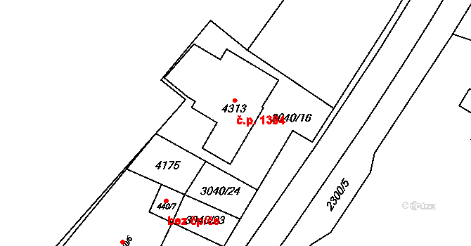 Kyjov 42820308 na parcele st. 4313 v KÚ Kyjov, Katastrální mapa
