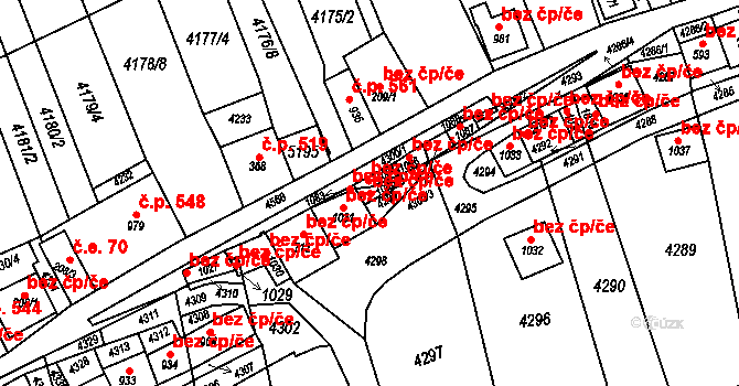 Bořetice 49474308 na parcele st. 1085 v KÚ Bořetice u Hustopečí, Katastrální mapa