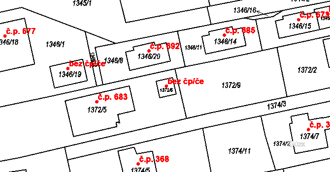 Objekt 120827310, Katastrální mapa