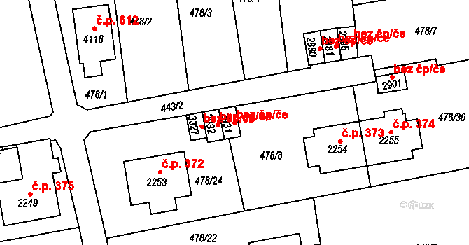 Český Krumlov 38422310 na parcele st. 2931 v KÚ Český Krumlov, Katastrální mapa