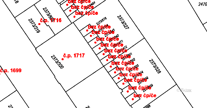 Opava 43776311 na parcele st. 2373/471 v KÚ Opava-Předměstí, Katastrální mapa