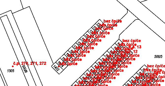 Broumov 40072312 na parcele st. 1319 v KÚ Broumov, Katastrální mapa