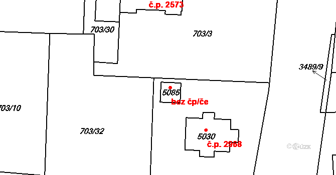 Objekt 54004314, Katastrální mapa