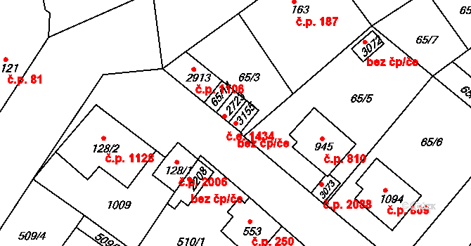 Sezimovo Ústí 42406315 na parcele st. 3155 v KÚ Sezimovo Ústí, Katastrální mapa