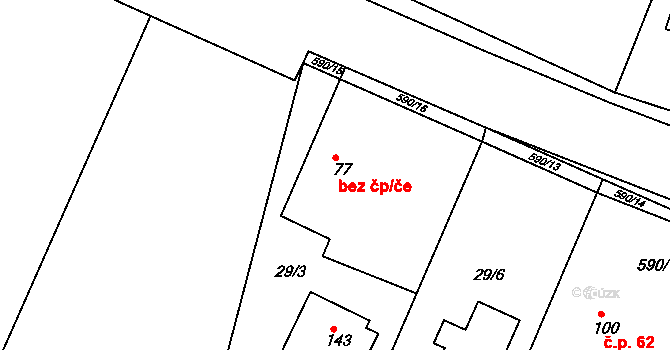 Bukovka 48, Katastrální mapa