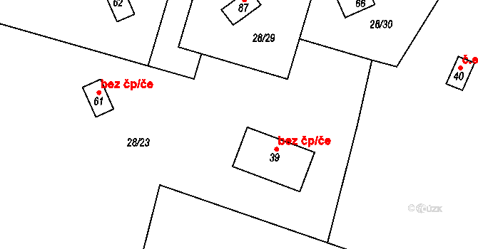 Malý Ratmírov 156, Blažejov, Katastrální mapa