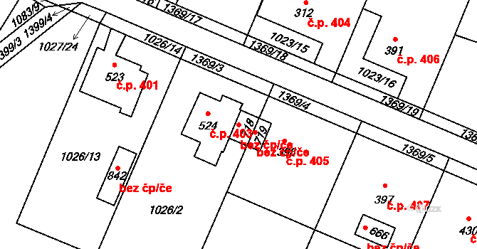 Zlín 41183321 na parcele st. 718 v KÚ Kudlov, Katastrální mapa