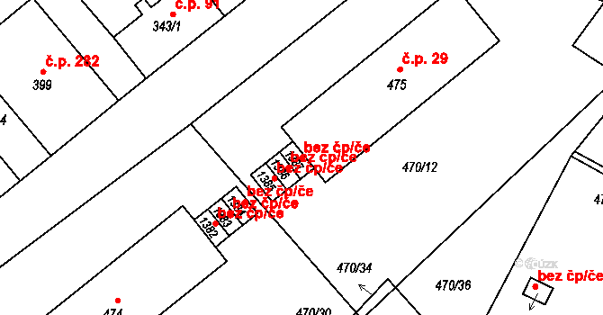 Žacléř 47325321 na parcele st. 1387 v KÚ Žacléř, Katastrální mapa