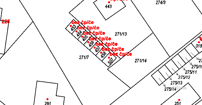 Jenišovice 49819321 na parcele st. 458 v KÚ Jenišovice u Jablonce nad Nisou, Katastrální mapa