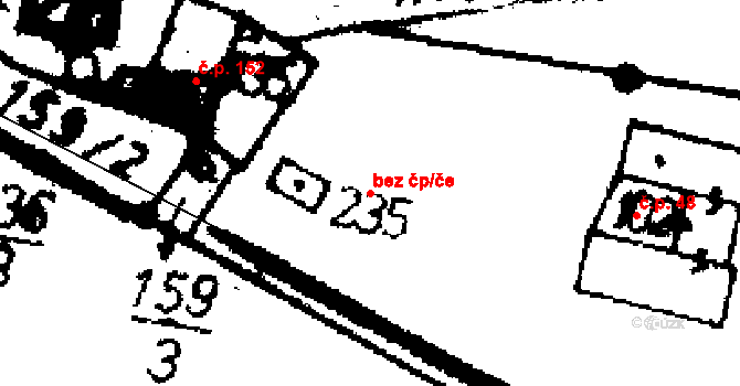 Seletice 41619323 na parcele st. 235 v KÚ Seletice, Katastrální mapa