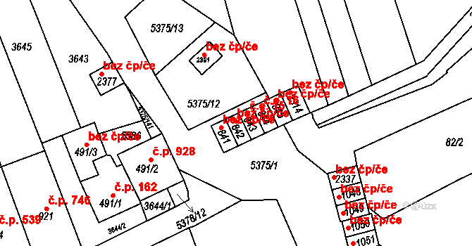Bojkovice 14, Katastrální mapa
