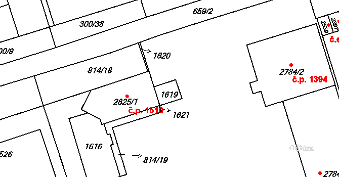 Objekt 49429329, Katastrální mapa