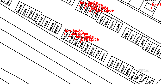 Jemnice 107305330 na parcele st. 2822/90 v KÚ Jemnice, Katastrální mapa