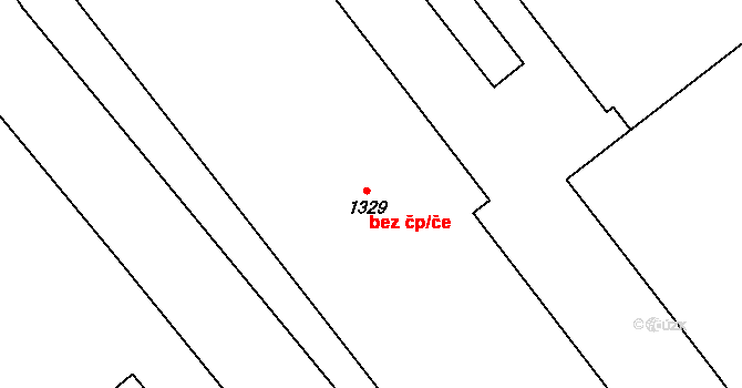Třinec 46486330 na parcele st. 1329 v KÚ Konská, Katastrální mapa