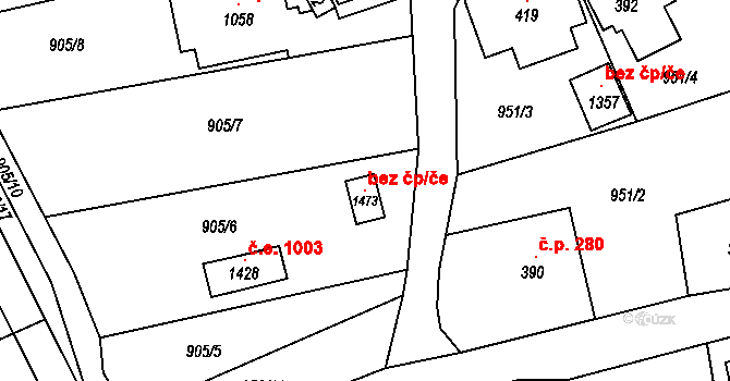 Hejnice 120270331 na parcele st. 1473 v KÚ Hejnice, Katastrální mapa
