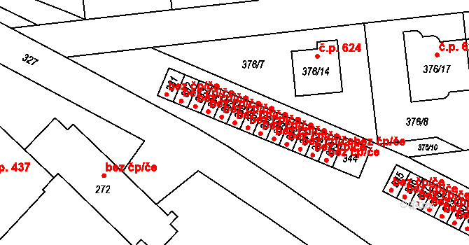 Postřelmov 44958331 na parcele st. 336 v KÚ Postřelmov, Katastrální mapa