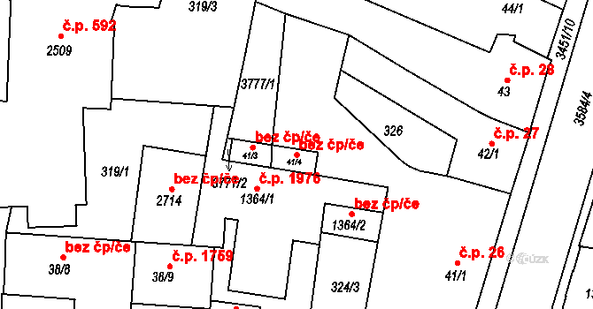 Lysá nad Labem 50315331 na parcele st. 41/4 v KÚ Lysá nad Labem, Katastrální mapa