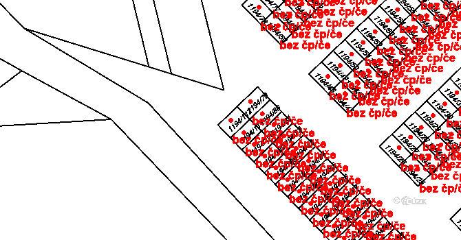 Odry 43213332 na parcele st. 1194/112 v KÚ Odry, Katastrální mapa