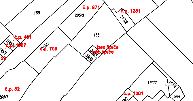 Brandýs nad Labem-Stará Boleslav 121745333 na parcele st. 3895 v KÚ Brandýs nad Labem, Katastrální mapa