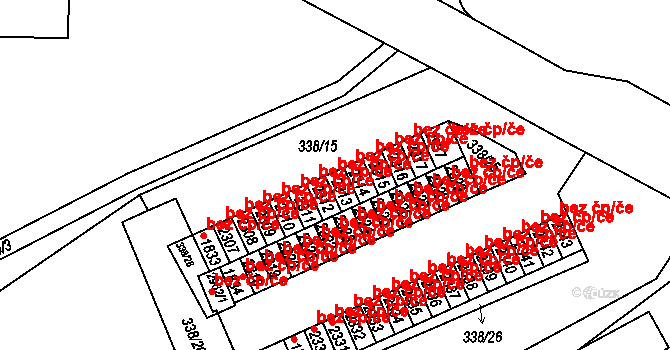 Brandýs nad Labem-Stará Boleslav 48319333 na parcele st. 2313 v KÚ Brandýs nad Labem, Katastrální mapa