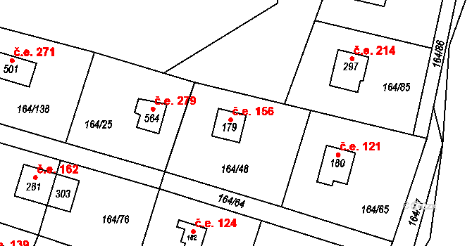 Doubravčice 5156, Katastrální mapa