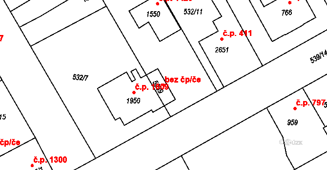 Šumperk 48518336 na parcele st. 5039 v KÚ Šumperk, Katastrální mapa