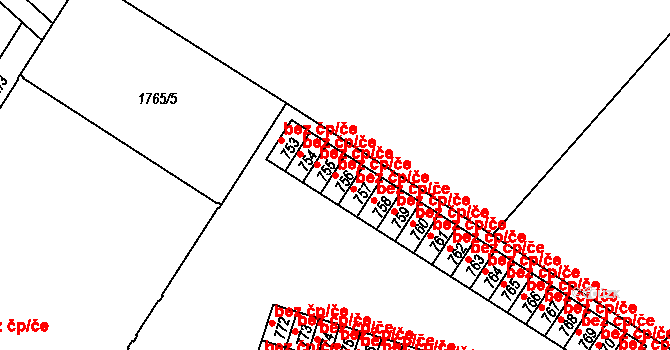 Rtyně v Podkrkonoší 42700337 na parcele st. 756 v KÚ Rtyně v Podkrkonoší, Katastrální mapa