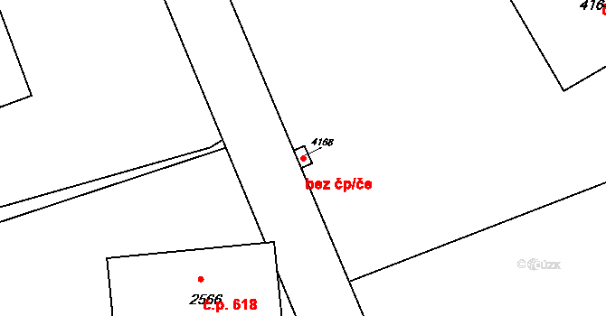 Český Krumlov 79515339 na parcele st. 4168 v KÚ Český Krumlov, Katastrální mapa