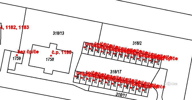 Litovel 49535340 na parcele st. 2659 v KÚ Litovel, Katastrální mapa