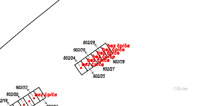 Lipno nad Vltavou 44179341 na parcele st. 602/28 v KÚ Lipno nad Vltavou, Katastrální mapa