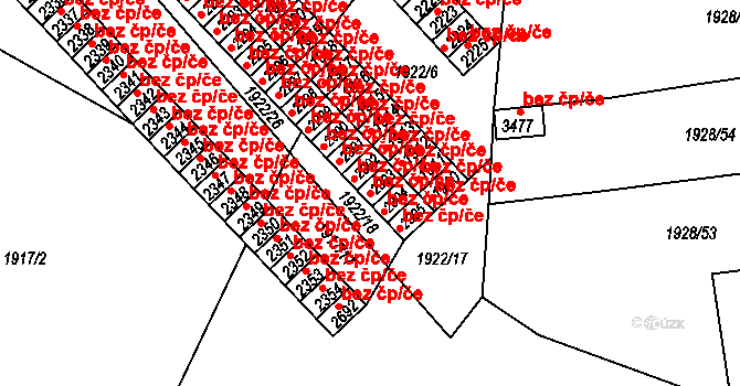 Choceň 45481342 na parcele st. 2303 v KÚ Choceň, Katastrální mapa