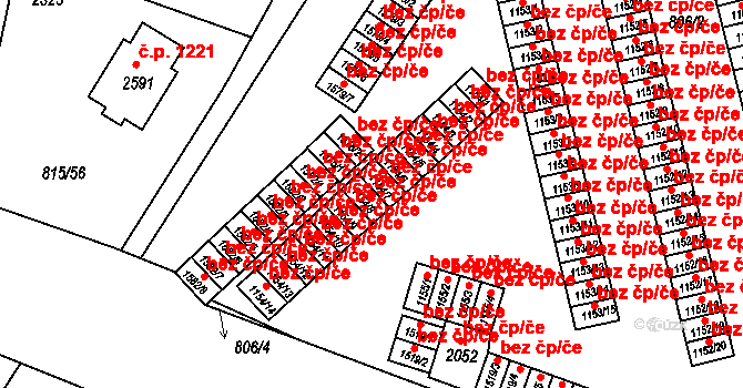 Prachatice 39921344 na parcele st. 1154/8 v KÚ Prachatice, Katastrální mapa