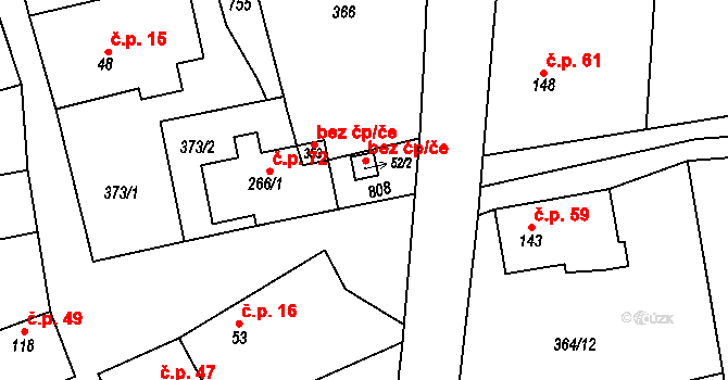 Objekt 47048344, Katastrální mapa