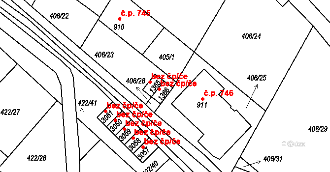 Bělá pod Bezdězem 49855344 na parcele st. 1366 v KÚ Bělá pod Bezdězem, Katastrální mapa