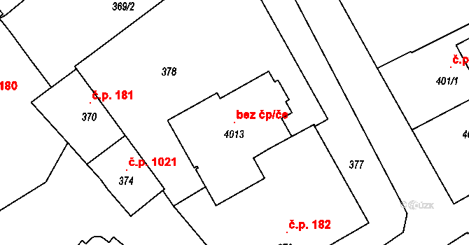Holešov 107103346 na parcele st. 4013 v KÚ Holešov, Katastrální mapa
