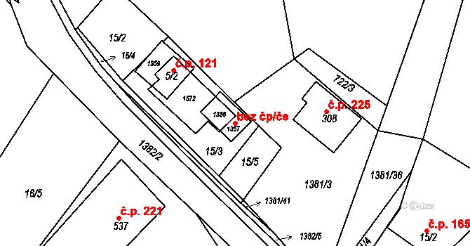 Frýdek-Místek 149311346 na parcele st. 1357 v KÚ Skalice u Frýdku-Místku, Katastrální mapa