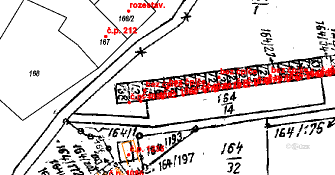 Dobšice 38485346 na parcele st. 164/17 v KÚ Dobšice u Znojma, Katastrální mapa