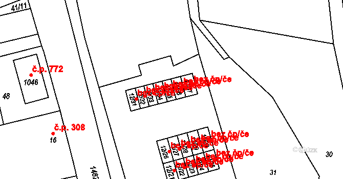 Chrastava 47013346 na parcele st. 12/35 v KÚ Chrastava I, Katastrální mapa