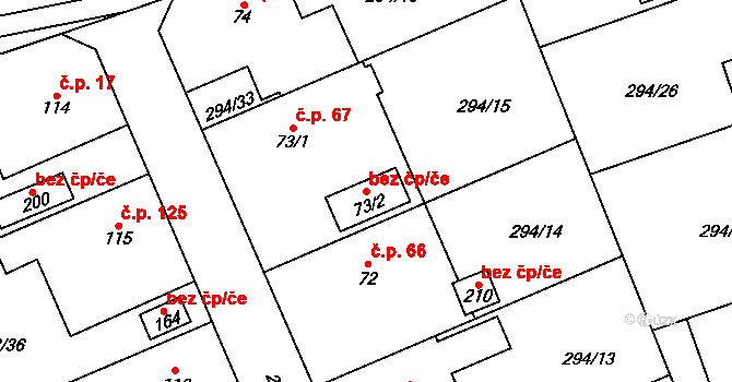 Kolšov 38980347 na parcele st. 73/2 v KÚ Kolšov, Katastrální mapa